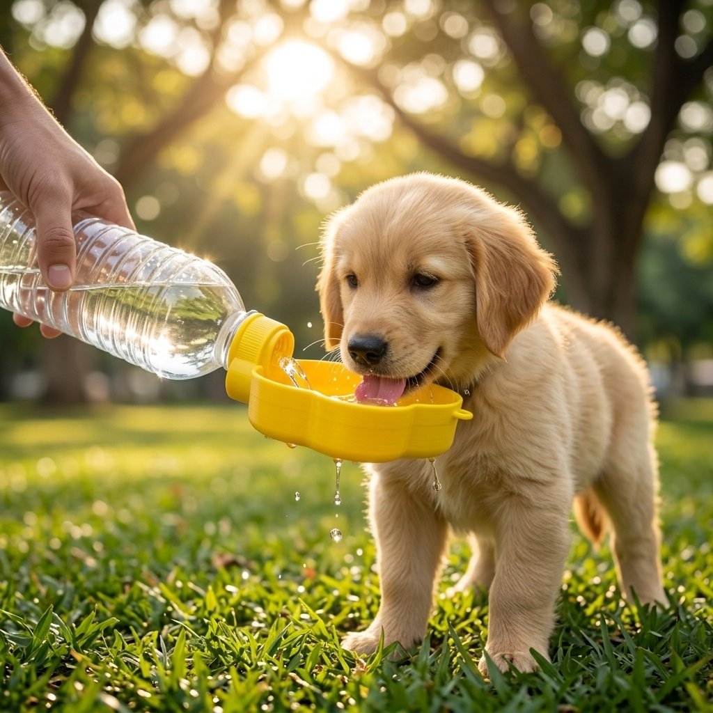 Portable Pet Water Bowl For Dogs, Outdoor Travel