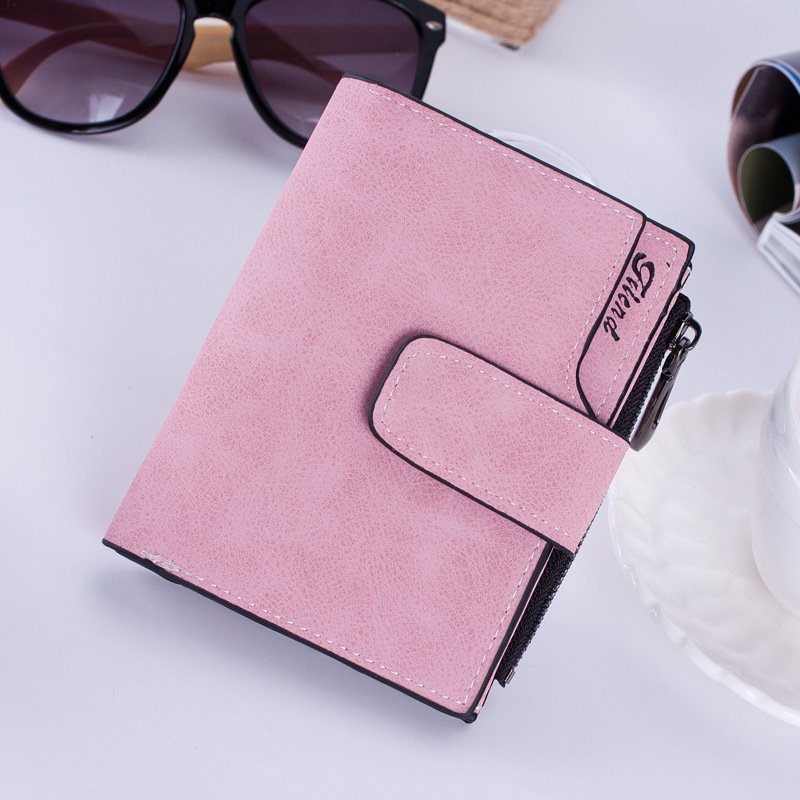 Vintage Snap Closure Women's Short Wallet