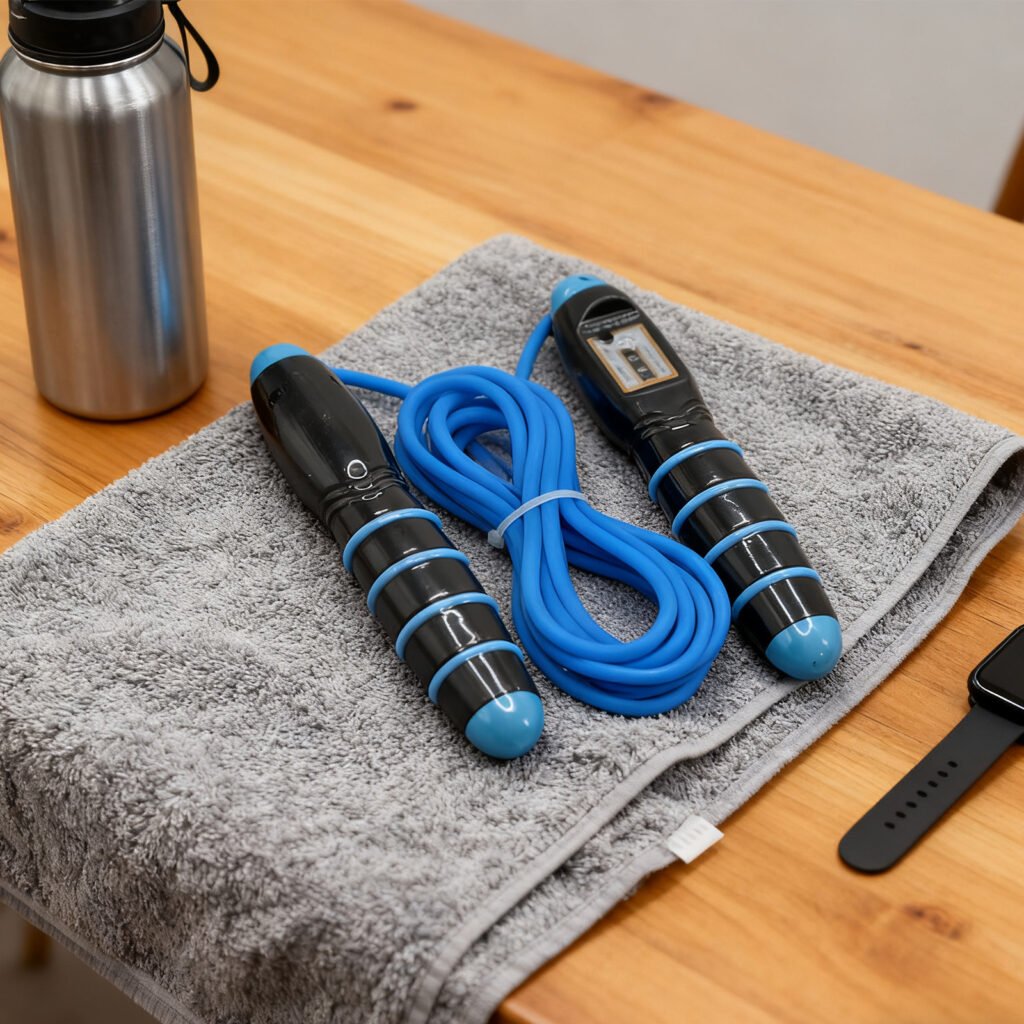 Digital Counter Jump Rope - Adjustable Skipping Rope With LCD Display for Fitness and Cardio