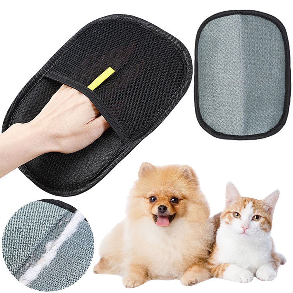 Pet Grooming Mitt — Deshedding Glove for Dogs & Cats