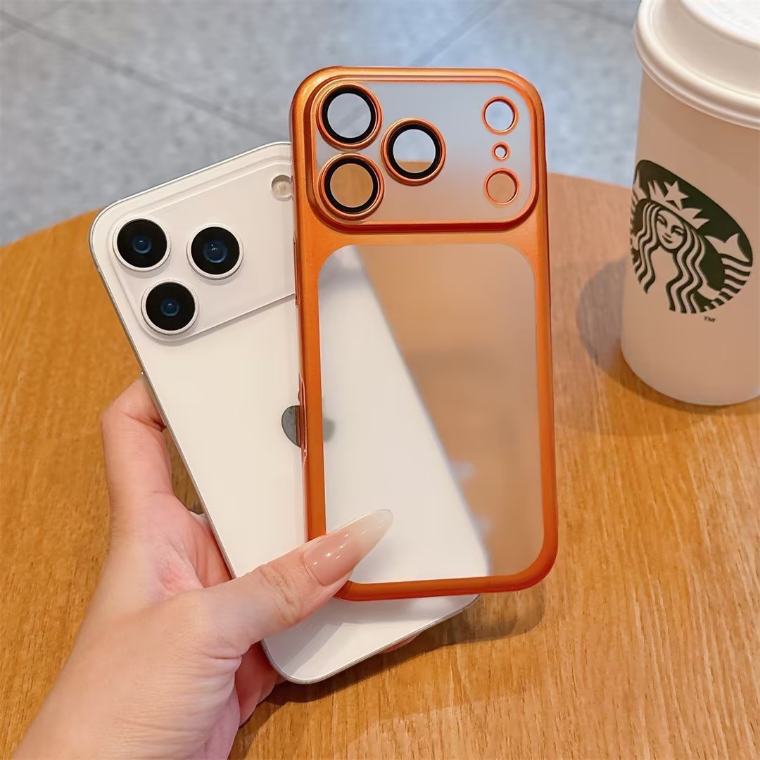 iPhone 17 Pro Max Silicone Case — Orange - Image 3