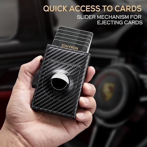 AirTag Smart Wallet for Men — Slim RFID