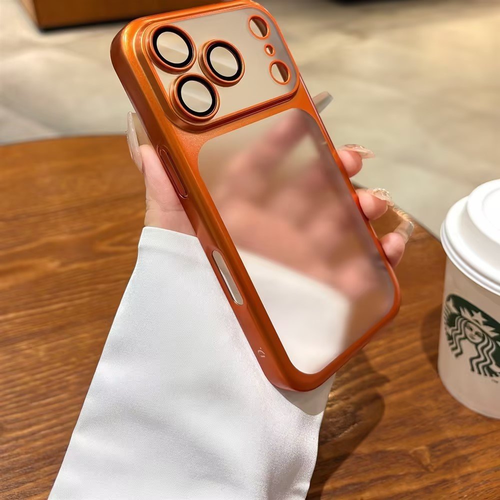 iPhone 17 Pro Max Silicone Case — Orange - Image 2