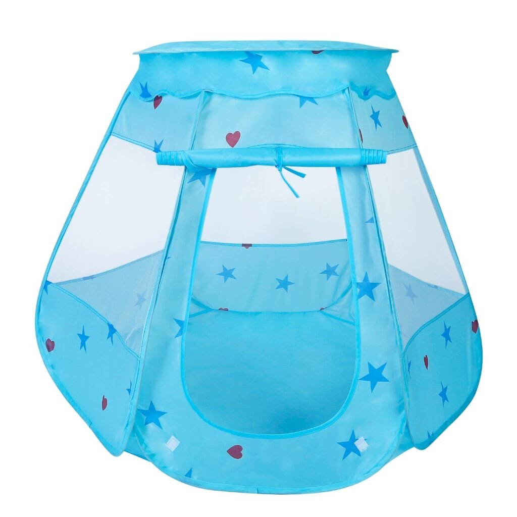 1Pc Kids Popup Game Tent Indoor Outdoor Castle Game Play Tent Birthday Gift For Kids  No Balls Light Included
