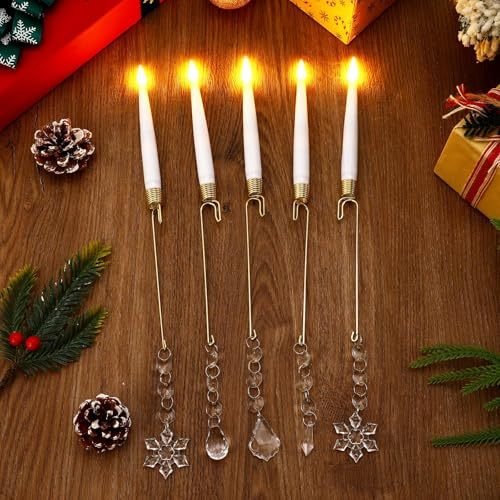Flameless Taper Window Candles — 12 Pack - Image 2