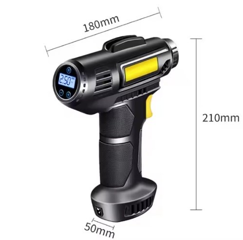 Portable Wireless Car Tire Inflator — Digital Display Handheld Air Compressor